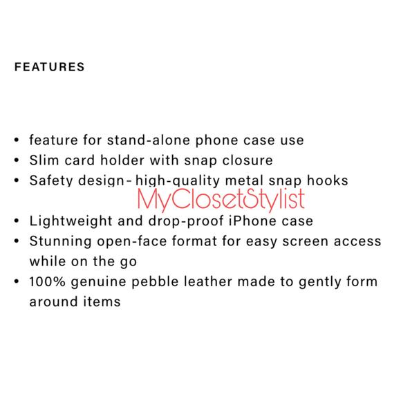 BANDOLIER Pyramid Studs iPhone 13 Pro Max RARE CASE Purse NEW! pouch gold unisex - Picture 3 of 11